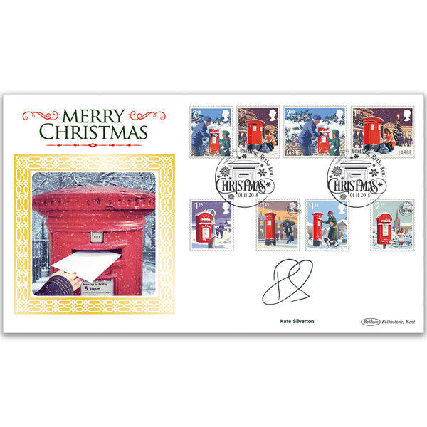 2018 Christmas Stamps BLCS 2500 - Signed by Kate Silverton