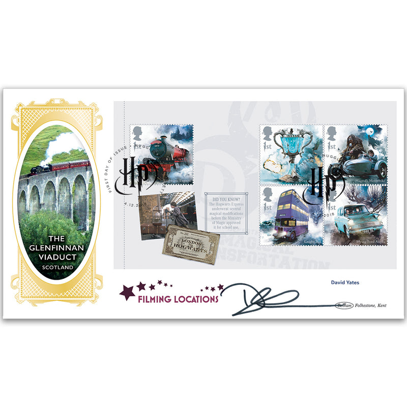 2018 Harry Potter PSB BLCS Cover 2 - (P2) 5 x 1st Hogwarts Express Signed David Yates