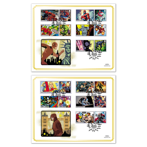 2019 Marvel Generic Sheet BLCS 5000 Pair of Covers