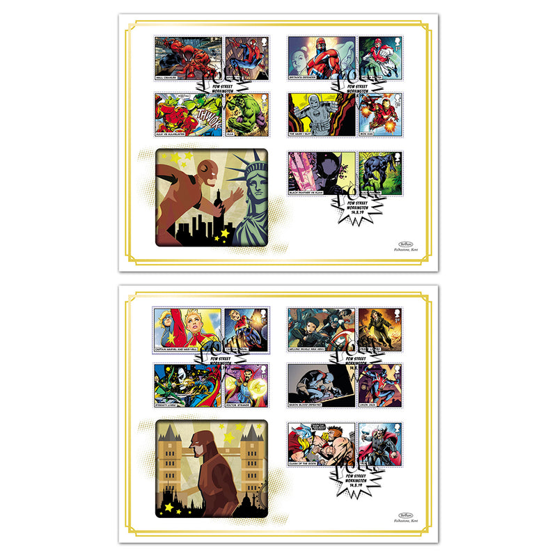 2019 Marvel Generic Sheet BLCS 5000 Pair of Covers