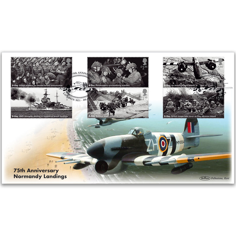 2019 D-Day Stamps BLCS 5000