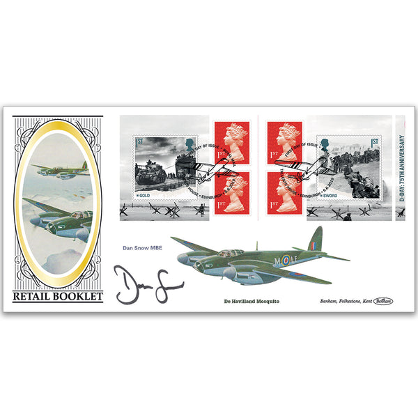 2019 D-Day Retail Booklet BLCS 2500 Signed Dan Snow MBE