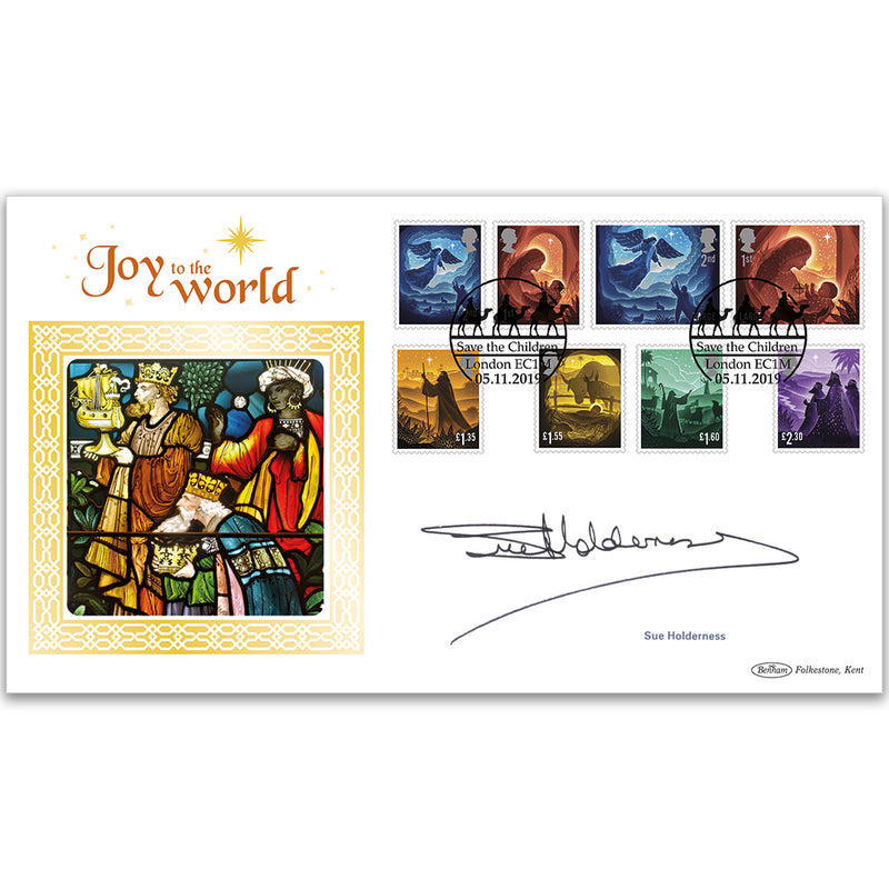 2019 Christmas Stamps BLCS 2500 Signed Sue Holderness