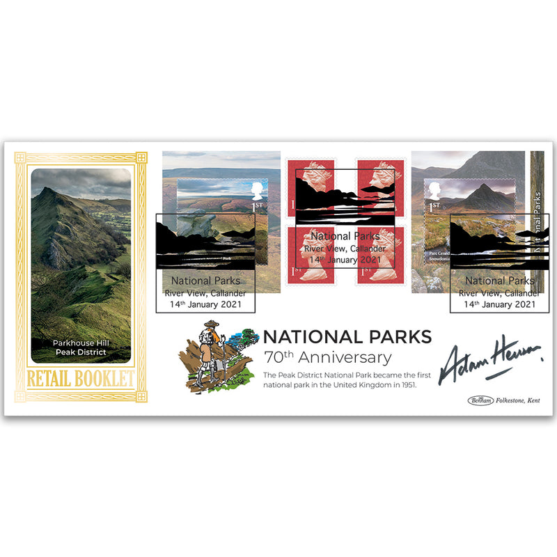 2021 National Parks Retail Booklet BLCS 5000 Signed Adam Henson