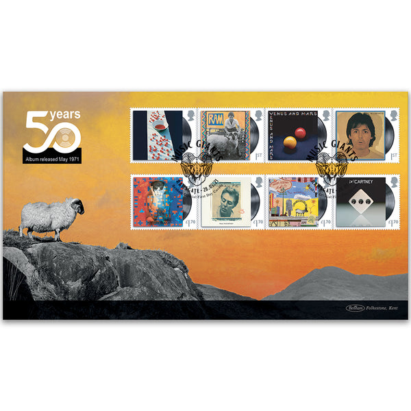 2021 Paul McCartney Stamps BLCS 5000
