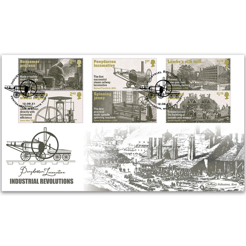 2021 Industrial Revolutions Stamps BLCS 5000