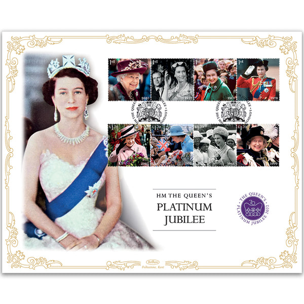 2022 HM The Queen's Platinum Jubilee Stamps BLCS 5000