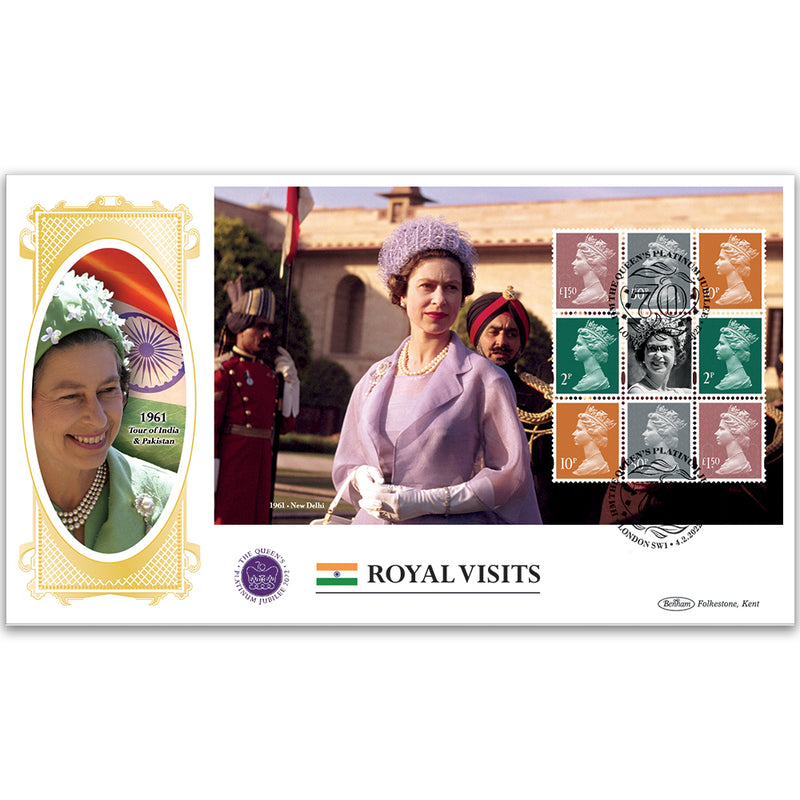 2022 HM The Queen's Platinum Jubilee PSB BLCS Cover 4 - (P1) Machin Pane