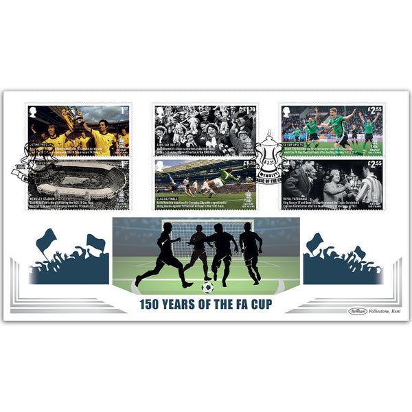 2022 150th Anniversary FA Cup Stamps BLCS 2500