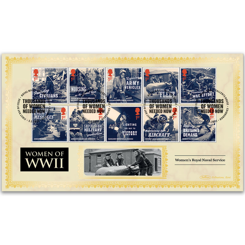 2022 Women of WWII Stamps BLCS 2500