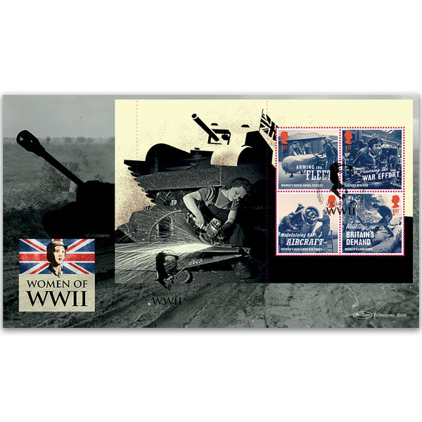 2022 Women of WWII PSB BLCS Cover 2 - (P1) 4 x 1st Pane