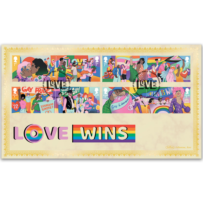 2022 Pride Stamps BLCS 2500