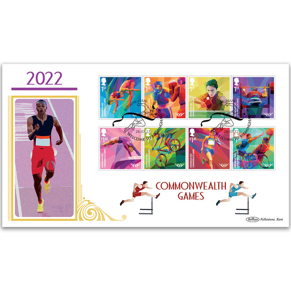 2022 Commonwealth Games Stamps BLCS 5000