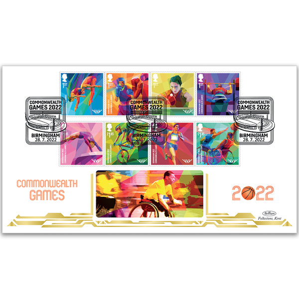 2022 Commonwealth Games Stamps BLCS 2500