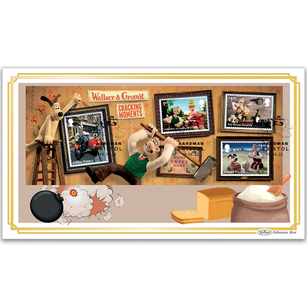 2022 Aardman Miniature Sheet BLCS 2500