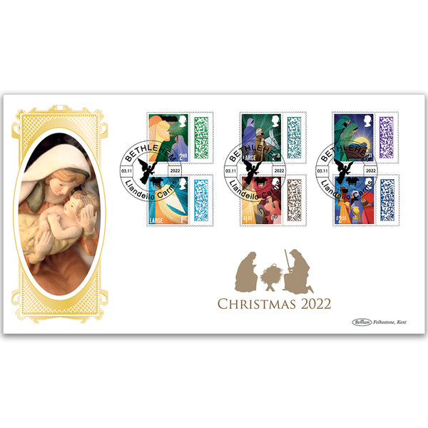 2022 Christmas Stamps BLCS 2500