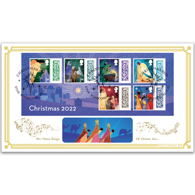 2022 Christmas Miniature Sheet BLCS 5000