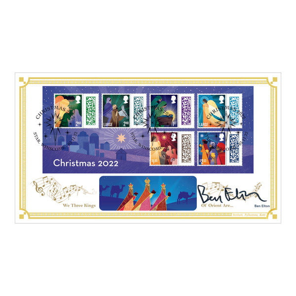 2022 Christmas M/S BLCS 5000 Signed Ben Elton