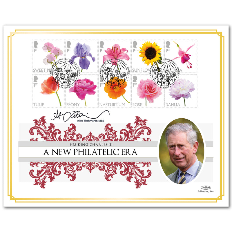 2023 New Philatelic Era BLCS 2500 Signed Alan Titchmarsh MBE