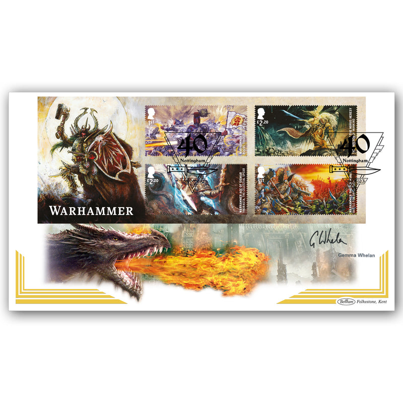 2023 Warhammer M/S BLCS 5000 Signed Gemma Whelan
