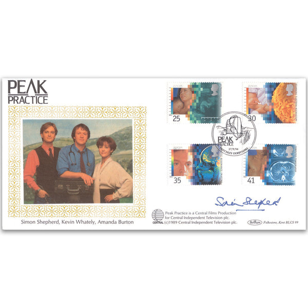 1994 Medical Discoveries BLCS - 'Peak Practice' - Signed by Simon Shepherd
