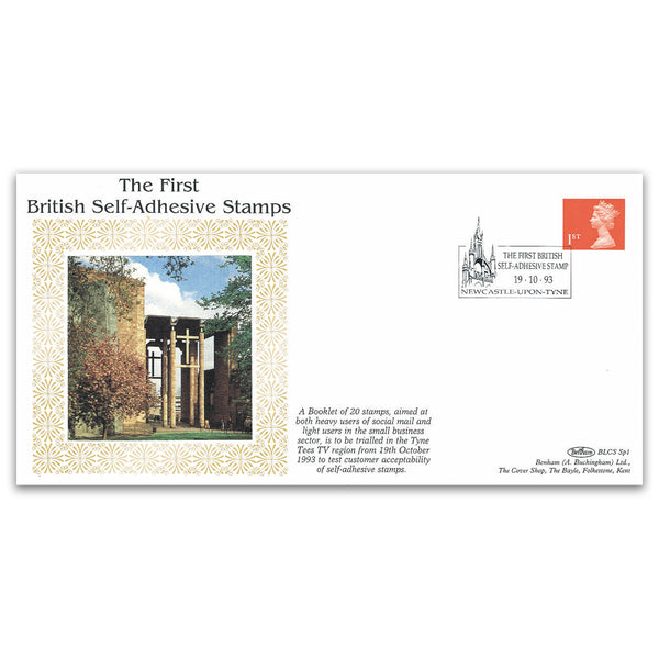 1993 First British Self Adhesive Stamp BLCSSP