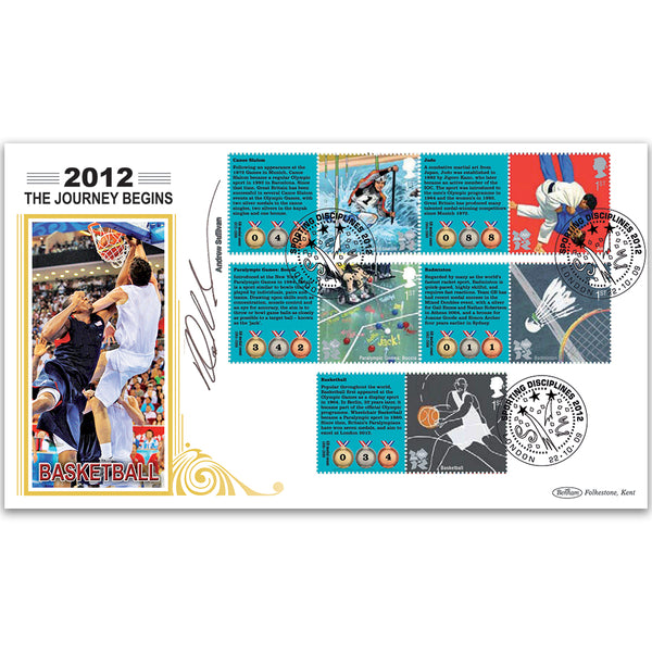 2009 Olympic & Paralympic Games 2012 Cover 2 - Signed Andrew Sullivan