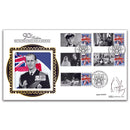 2011 Prince Philip's 90th Birthday Comm. Sheet Cover 1 Signed David Threlfall
