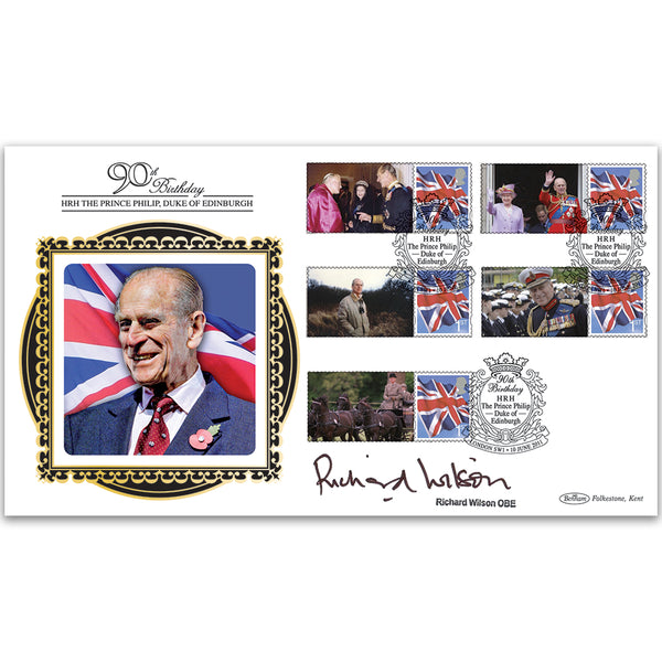 2011 90th Birthday Prince Philip - Signed Richard Wilson OBE