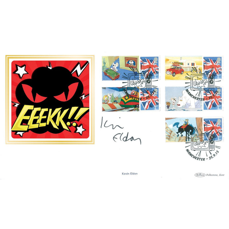 2015 Dangermouse BLCSSP Cover 2 Sig Kevin Eldon