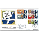 2016 Oor Wullie Commem.Sheet BLCSSP Cover 1 - Signed Danny Wallace