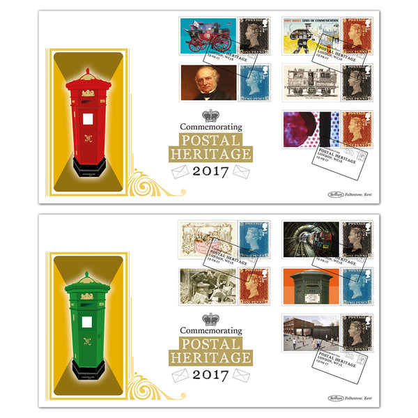 2017 Postal Museum Comm. Sheet BLCS Pair
