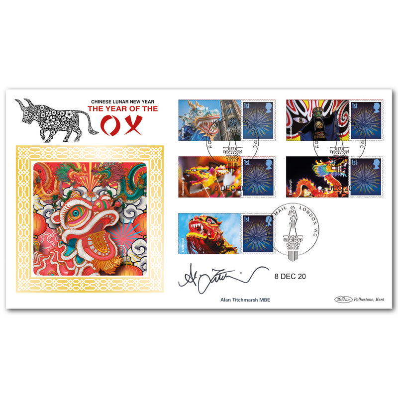 2020 Year of the Ox BLCSSP - Cover 1 Signed Alan Titchmarsh MBE