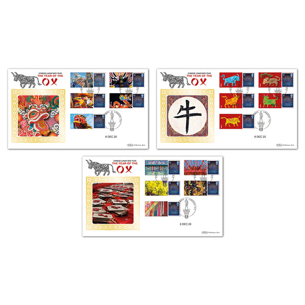 2020 Year of the Ox Generic Sheet BLCSSP Set of 3