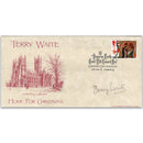 1991 Christmas, Canterbury Cathedral - Signed Terry Waite