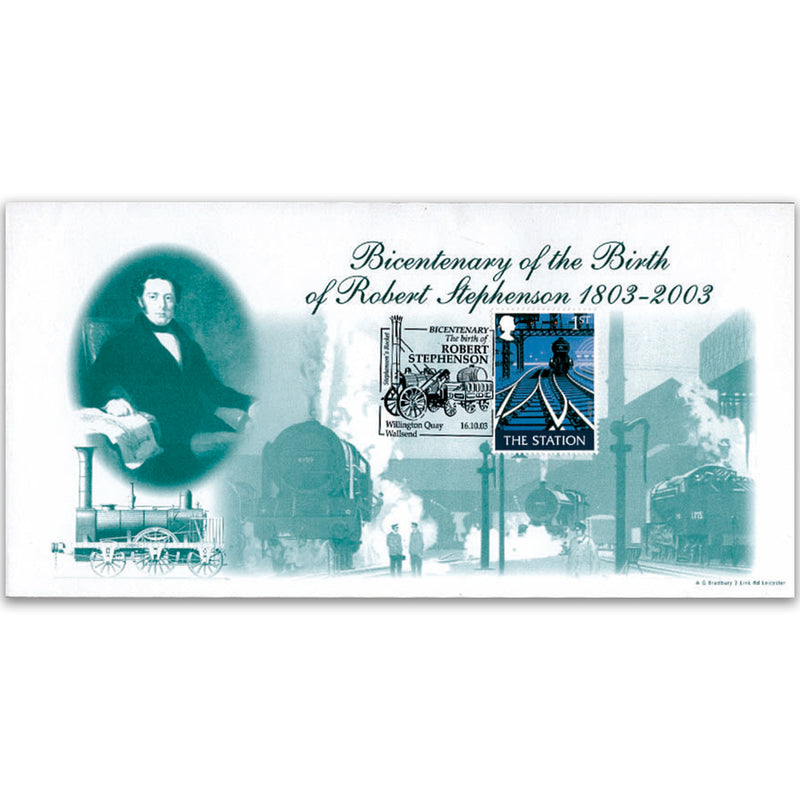 2003 Robert Stephenson 200th - Wellington Quay, Wallsend