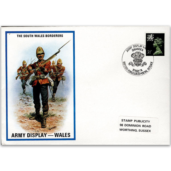 1974 British Military Uniforms - South Wales Borderers - 3.5p Stamp
