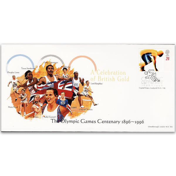 1996 Olympic Games Centenary - Celebration of British Gold - Set of 5