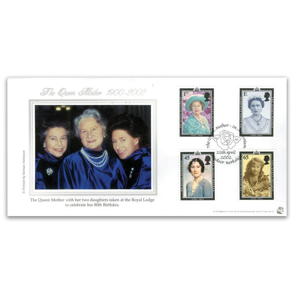 2002 Queen Mother Commemoration - Windsor 'In Memoriam' h/s