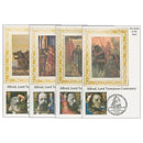 1992 Alfred, Lord Tennyson 'Silk' Postcards
