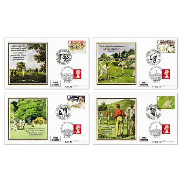 2005 Ashes M/S BS Set - Doubled 2019 World Cup Win