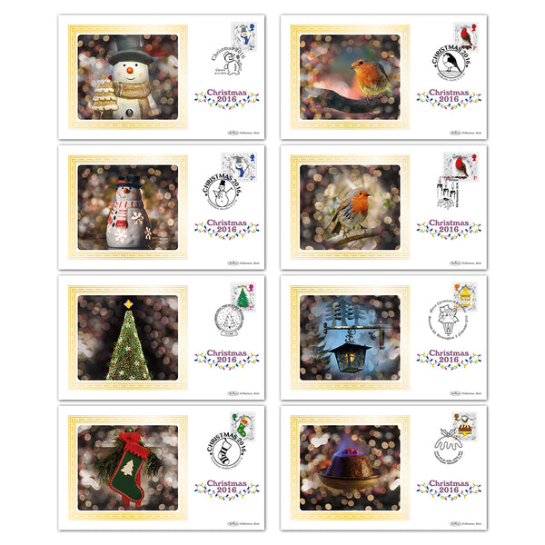 2016 Christmas Stamps BS Set