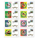2017 Racehorse Legends Stamps BS Set