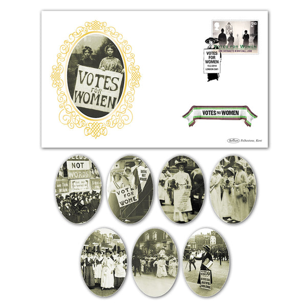 2018 Votes For Women Stamps BS Set