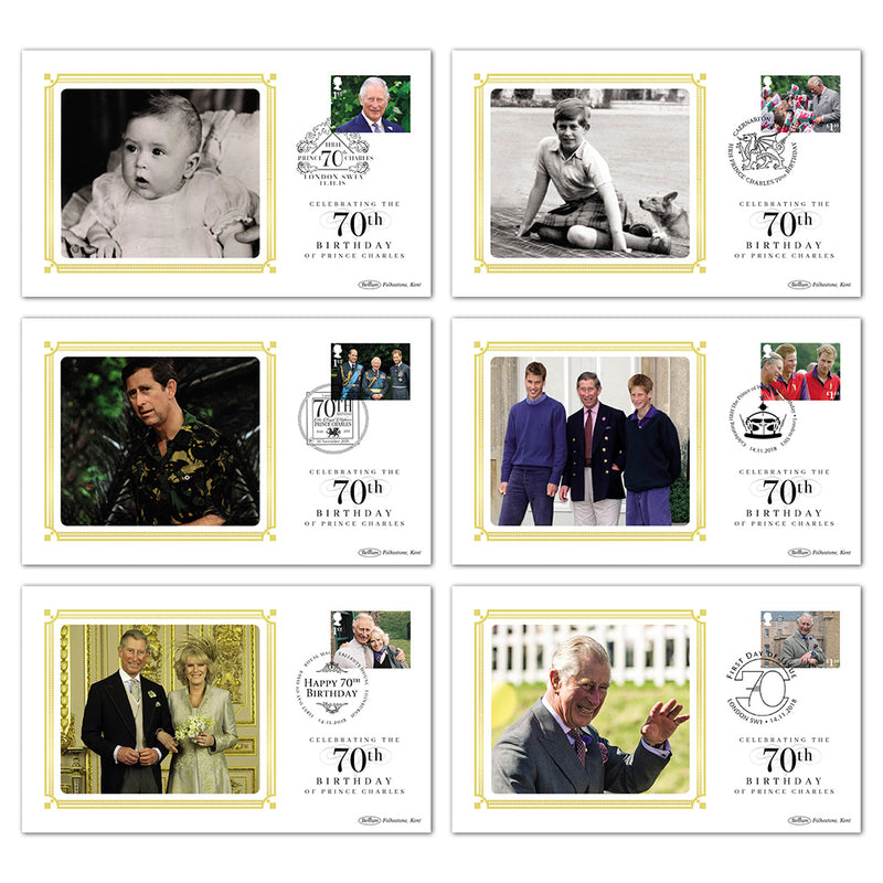 2018 Prince Charles 70th M/S BS Set