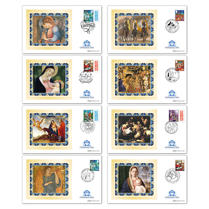 2021 Christmas Stamps BS Set