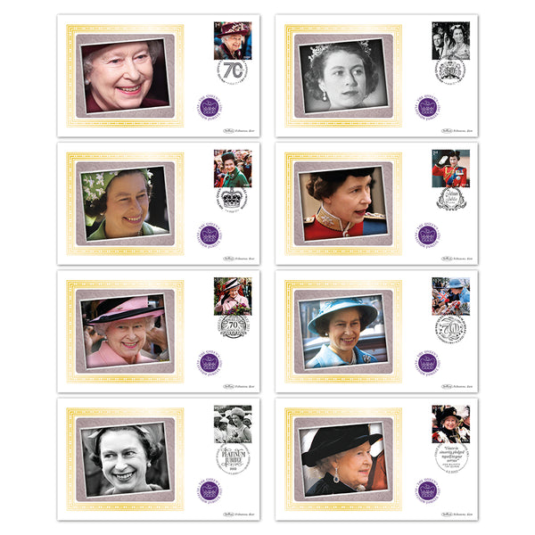 2022 HM The Queen's Platinum Jubilee Stamps BS Set