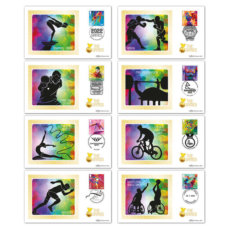 2022 Commonwealth Games Stamps BS Set