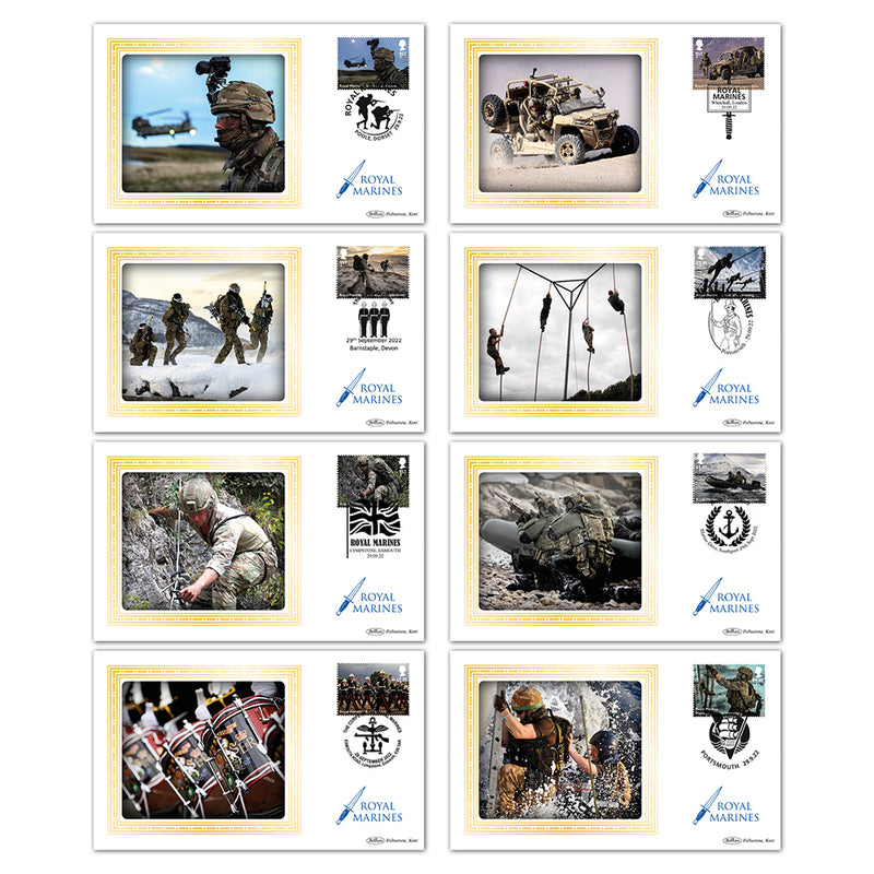 2022 Royal Marines Stamps BS Set