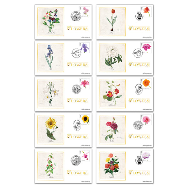 2023 Flowers Stamps BS Set